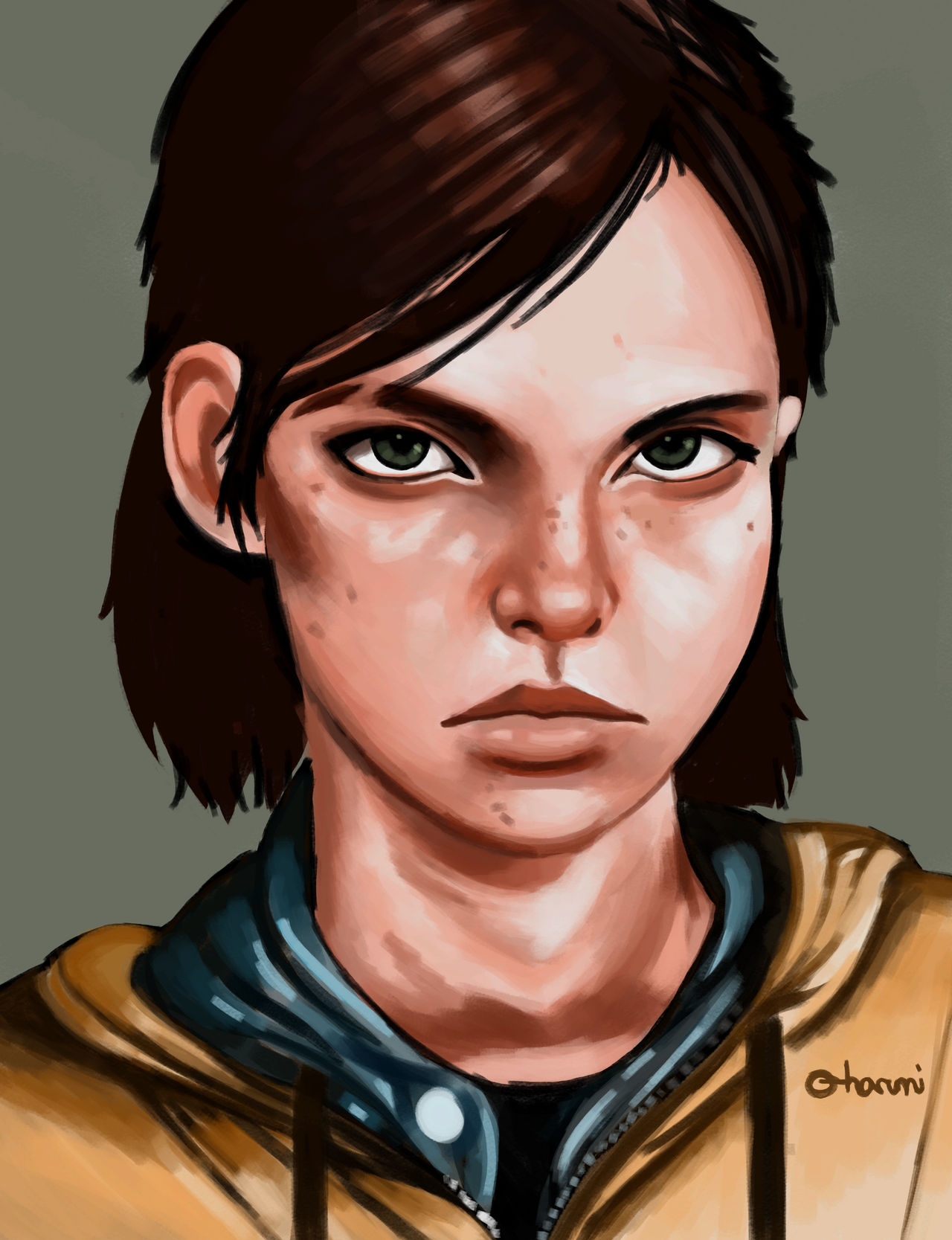 Describe Ellie Williams Haircut TLOU Ellie Williams by lolharumijinx on DeviantArt
