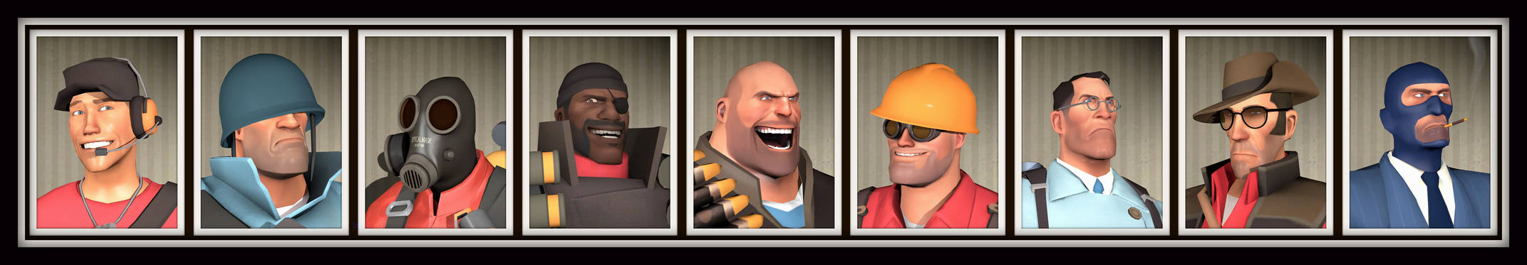 TF2 Classes by OfficerSchmidtFTW on DeviantArt