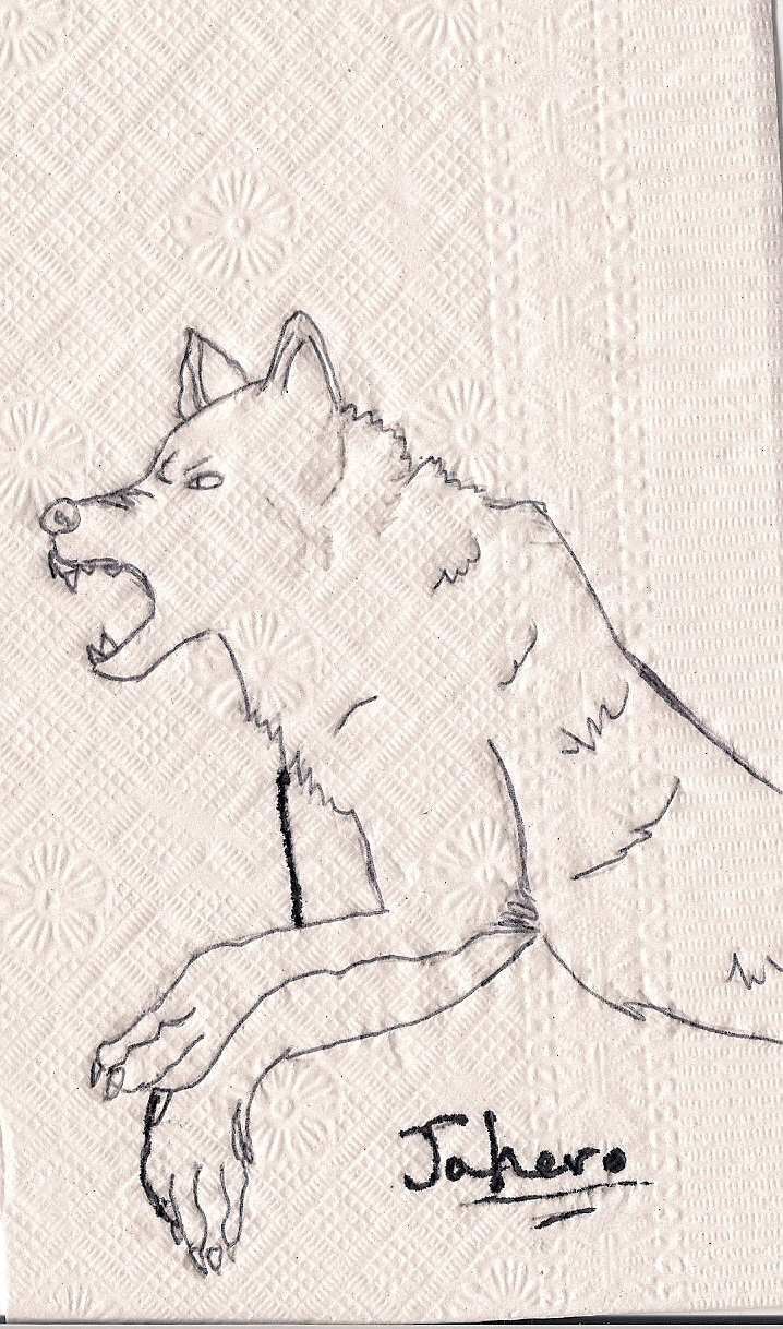 jahero on a napkin