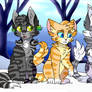 Main Protagonists from Lost Stars - Warrior Cats