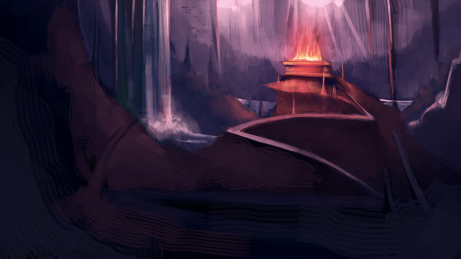 Funeral Pyre by wombattree on DeviantArt