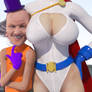 Power Girl (and Mr Mxyzptlk)