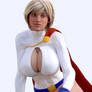 Power Girl Lounging