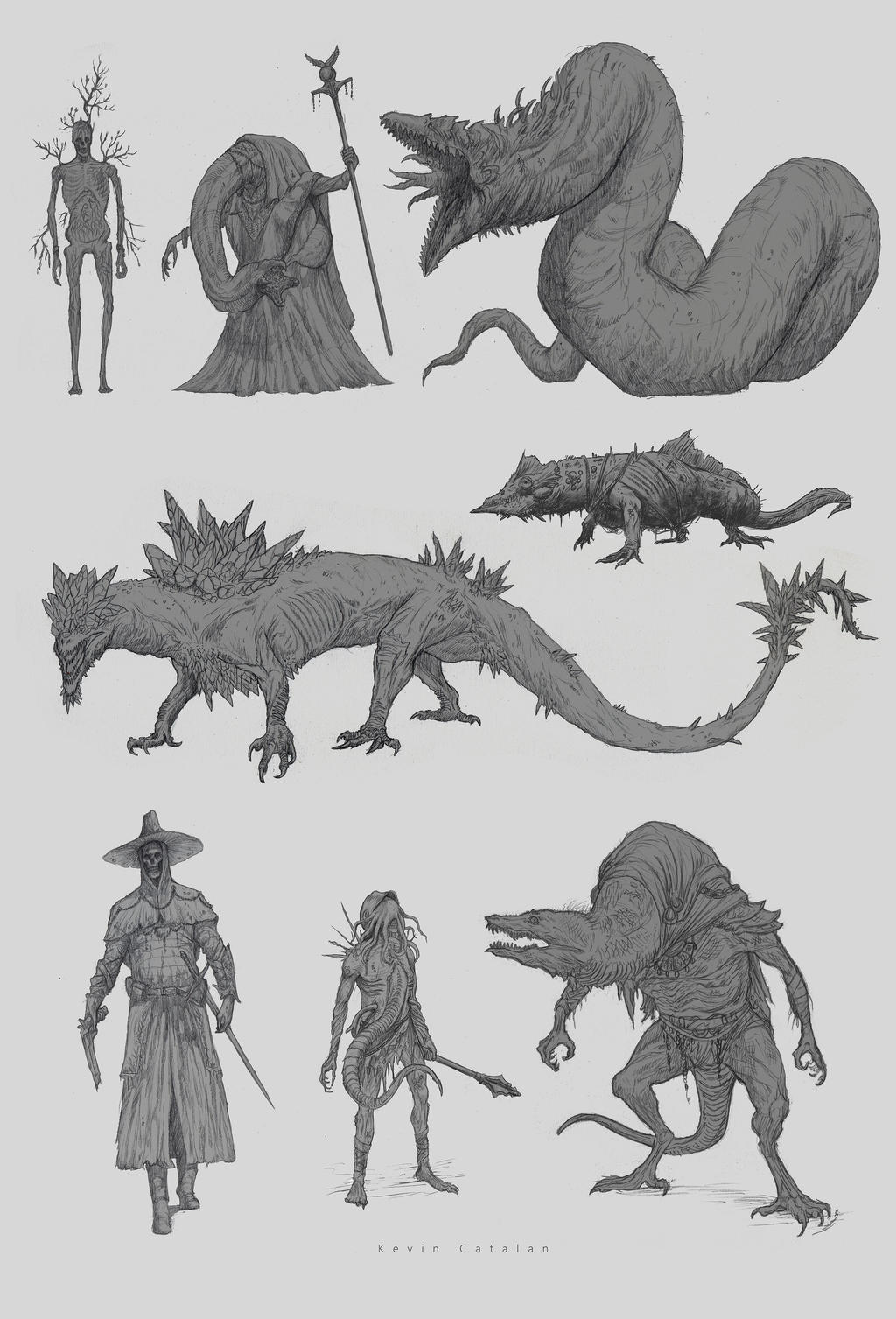 Creature Design by Kevcatalan on DeviantArt