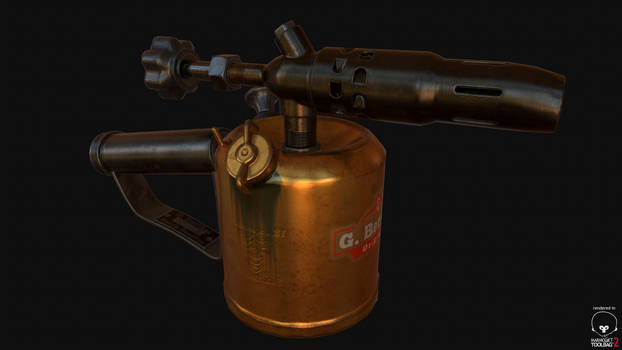 Blowtorch textured