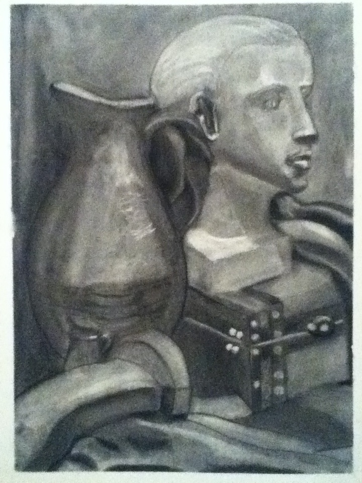 Charcoal Still life