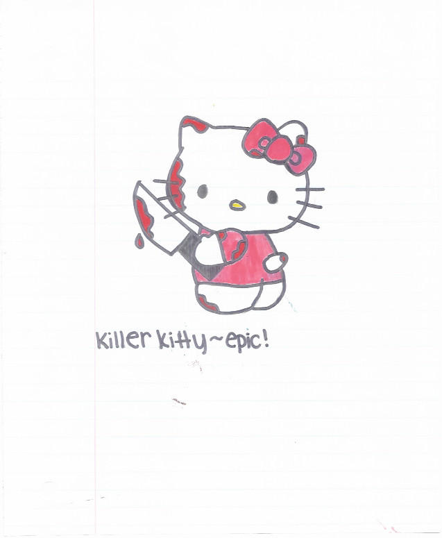 Killer Hello Kitty by ShortyCat on DeviantArt