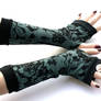 Winter Garden Arm Warmers,Fingerless Gloves - Very