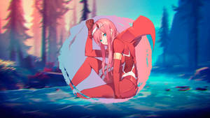 Zero Two Wallpaper