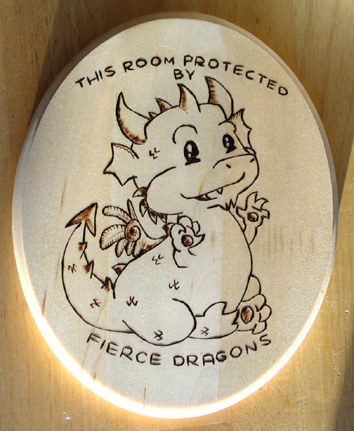 BEWARE - FIERCE DRAGONS