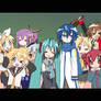 lucky star-vocaloid crossover