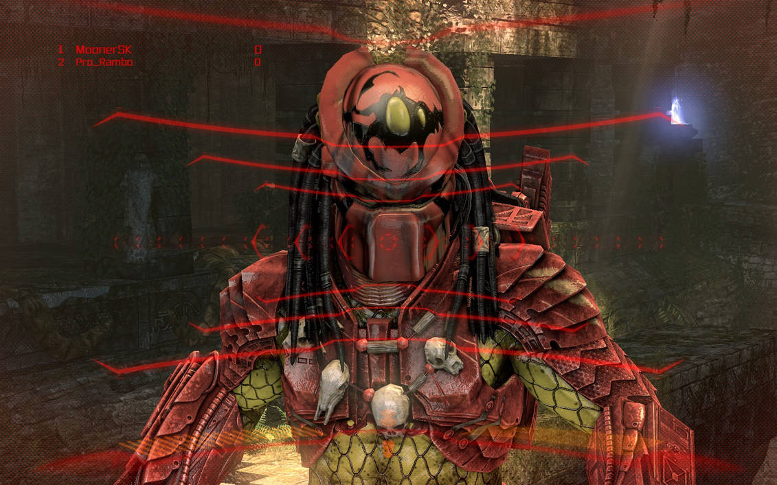 AVP 2010 game Big Red predator by MoonerSK on DeviantArt