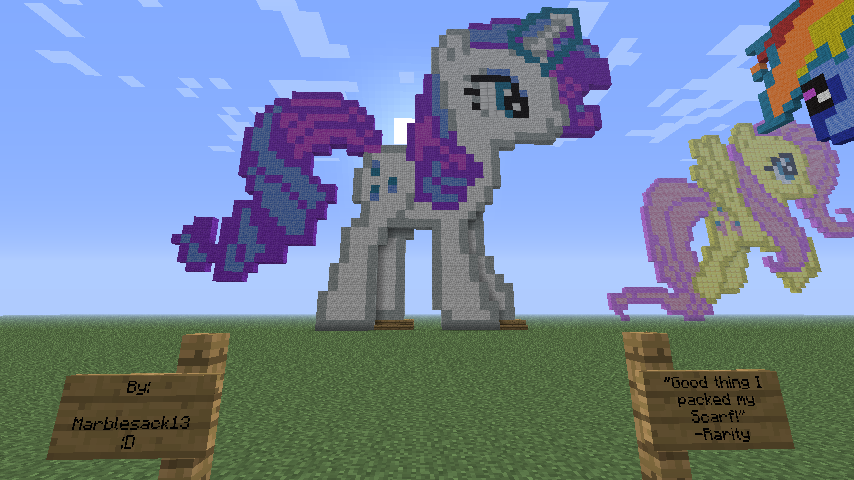 Minecraft Rarity by RcM595 on DeviantArt
