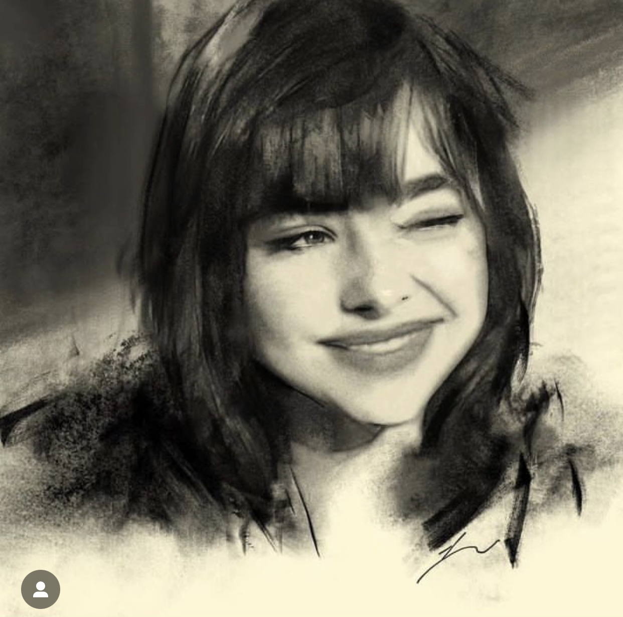 Smiling Model Deviantart Beautiful girl winking while smiling by eolmedillo on DeviantArt