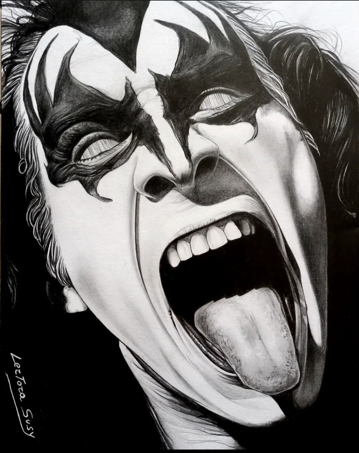 Sim Umon Gene Simmons by eolmedillo on DeviantArt