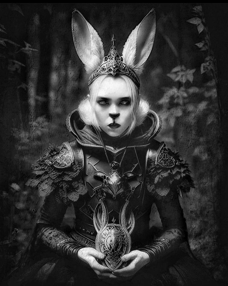 The Rabbit Queen by eolmedillo on DeviantArt