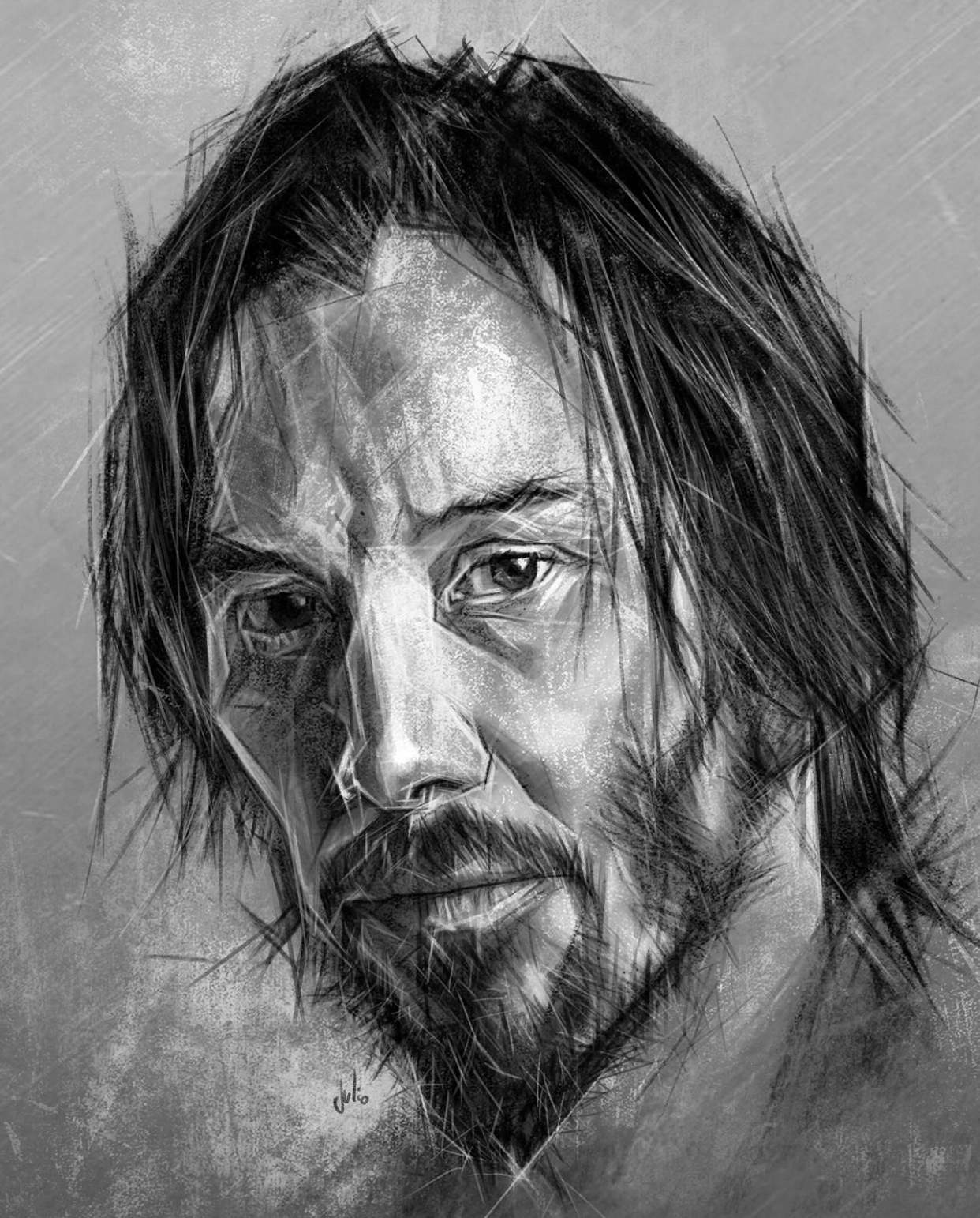 Keanu Reeves by eolmedillo on DeviantArt