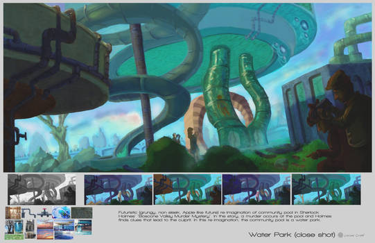 Water Park - design page