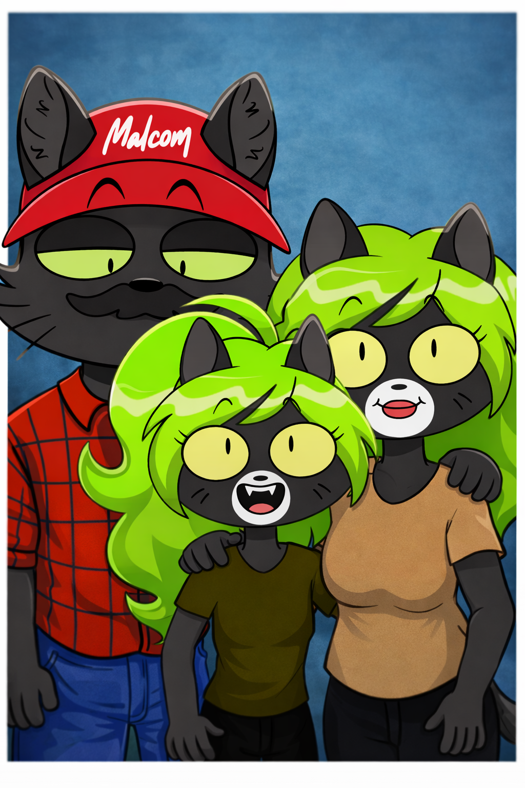 Flo Clan Remade Flo family photo by AaronAntonio58 on DeviantArt