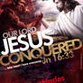 Jesus conquered