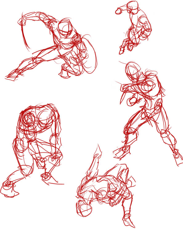 action gestures sheet