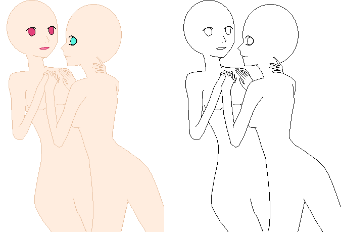 Best friends base by ellie12007 on DeviantArt Best friends base by ellie12007 on DeviantArt