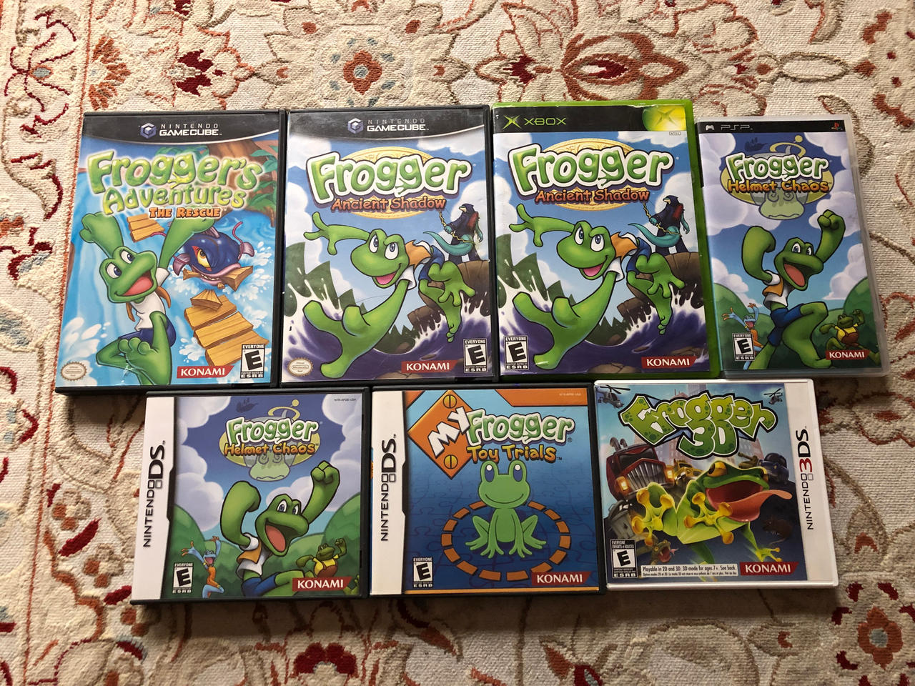Frogger Game System My Frogger Game Collection by NurseVictoriaFTW on DeviantArt