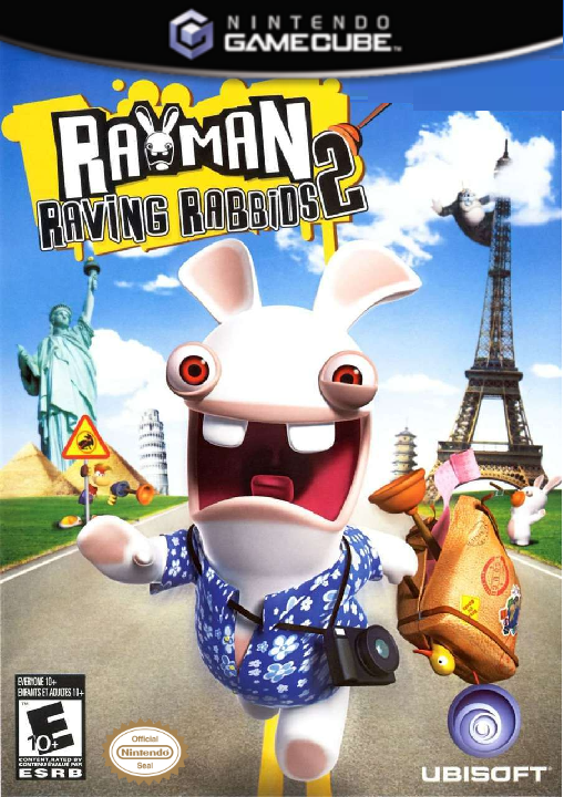 Rayman Raving Rabbids Gamecube Rayman Raving Rabbids 2 (GameCube) (USA) by NurseVictoriaFTW on DeviantArt