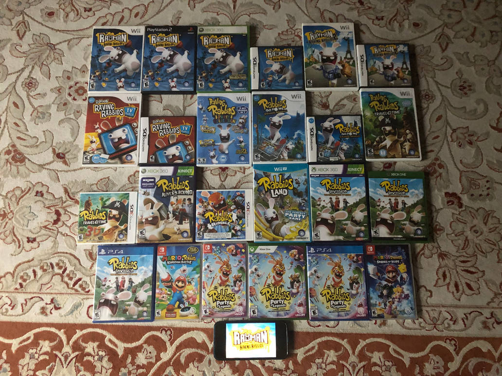 My Raving Rabbids Game Collection (Completed) by NurseVictoriaFTW on ...