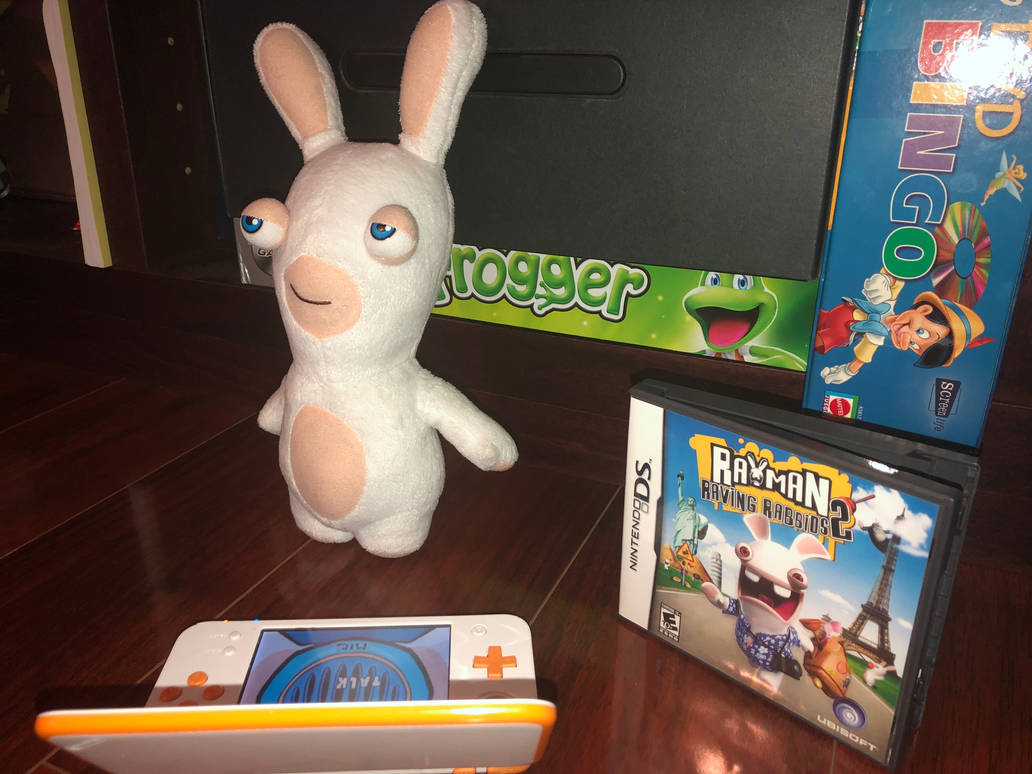 Rabbid Plays Rayman Raving Rabbids 2 DS by NurseVictoriaFTW on DeviantArt