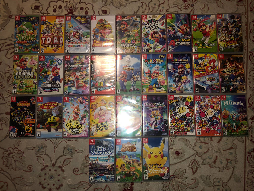 Collection Nintendo Switch My Manuelvil1132 Nintendo Switch Game Collection by NurseVictoriaFTW on ...