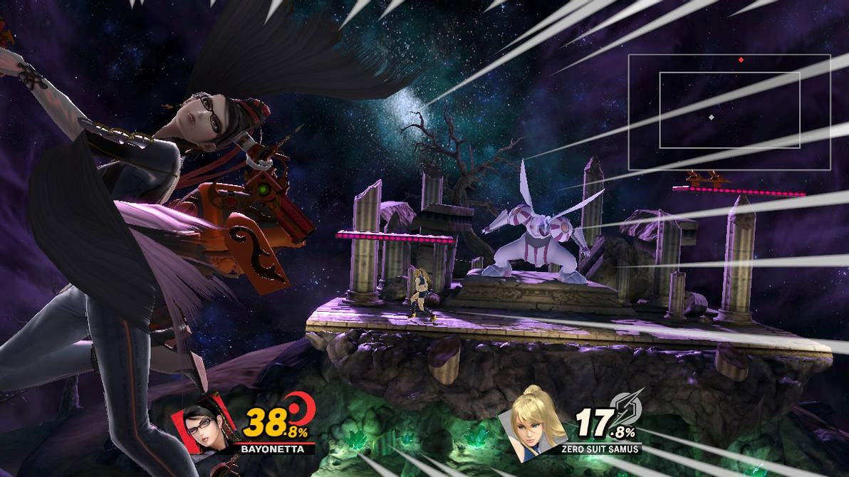 SSBU: Bayonetta (Original Costume) Screen KO by NurseVictoriaFTW on ...
