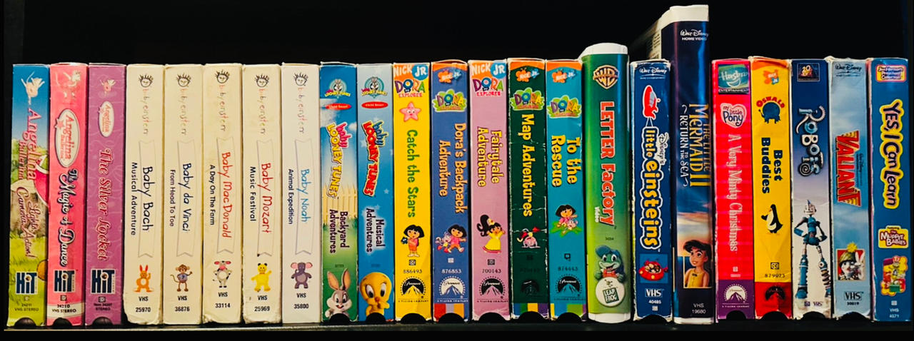 My VHS Shelf Collection August 2025 Updated By NurseVictoriaFTW On my-vhs-shelf-collection-august-2025-updated-by-nursevictoriaftw-on
