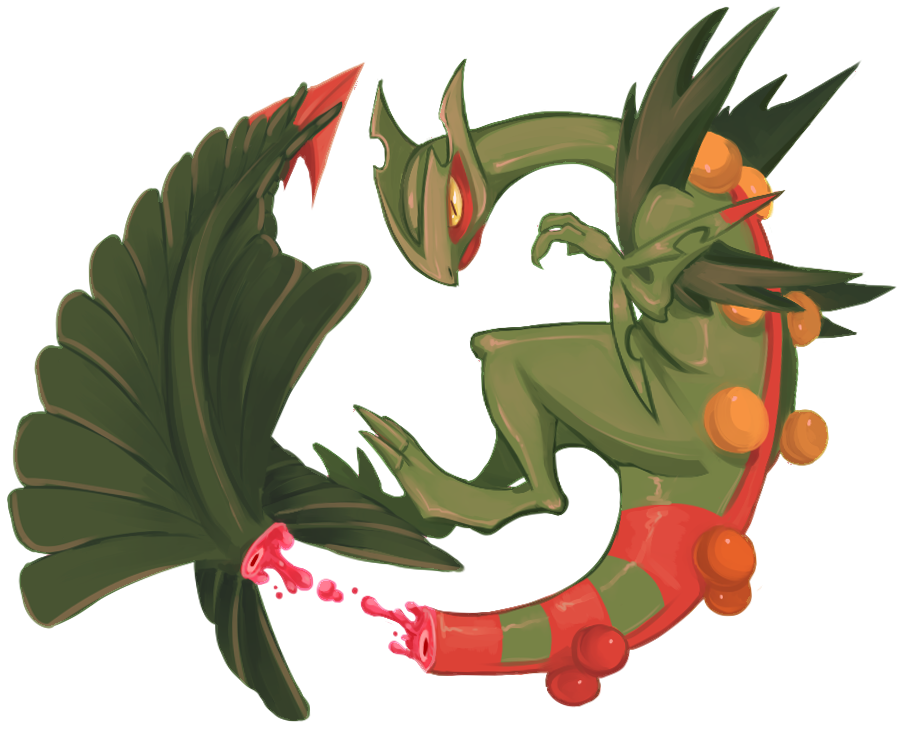 Mega Sceptile By PumpkinSoup On DeviantArt mega-sceptile-by-pumpkinsoup-on-deviantart