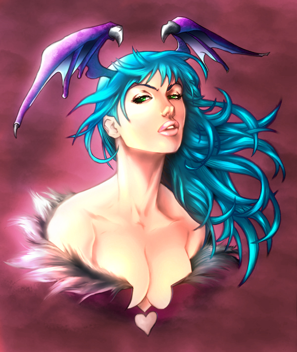 Morrigan - Practice Sketch by  alvinlee