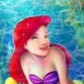 Ariel and Flounder by bureiku22