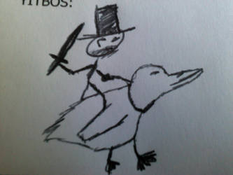 Abe Lincoln Riding a Duck to War!!!