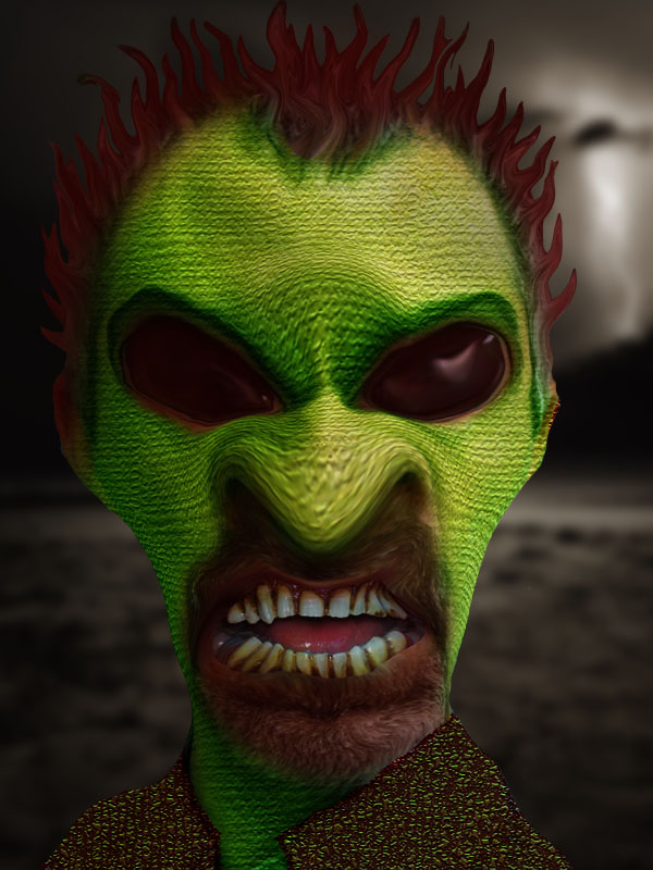 Portrait of a Lizardman