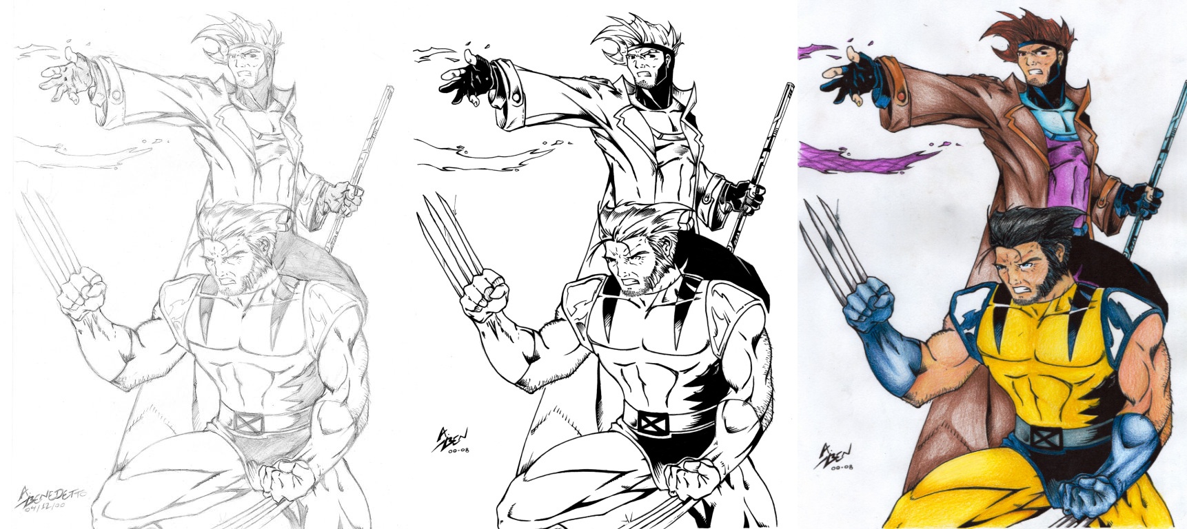 X-Men Pencil-Ink-Color by adr-ben on DeviantArt