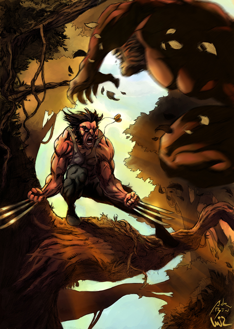 Wolverine vs Sabertooth Colors