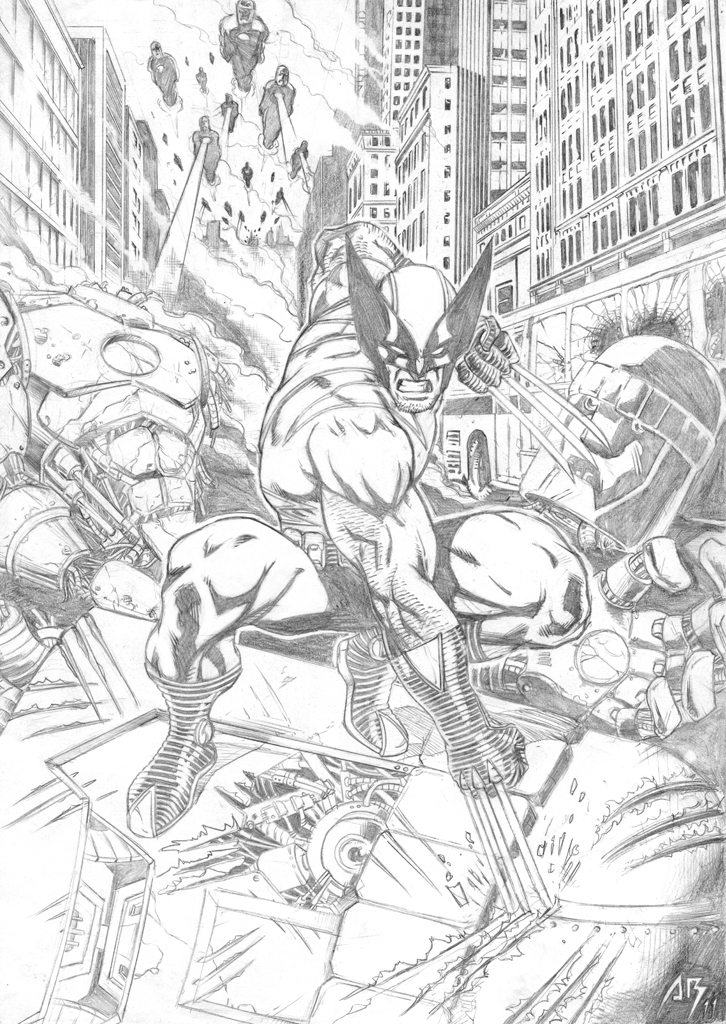 Wolverine vs. Sentinels