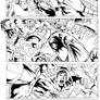 Superman vs Hulk page2 - Inks
