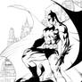 Inks - Batman Cover by Jim Lee