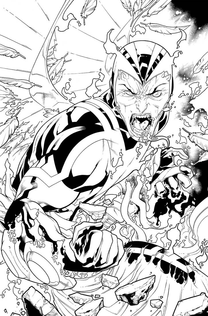 Uncanny X-Men #5 Page 20 - INKS