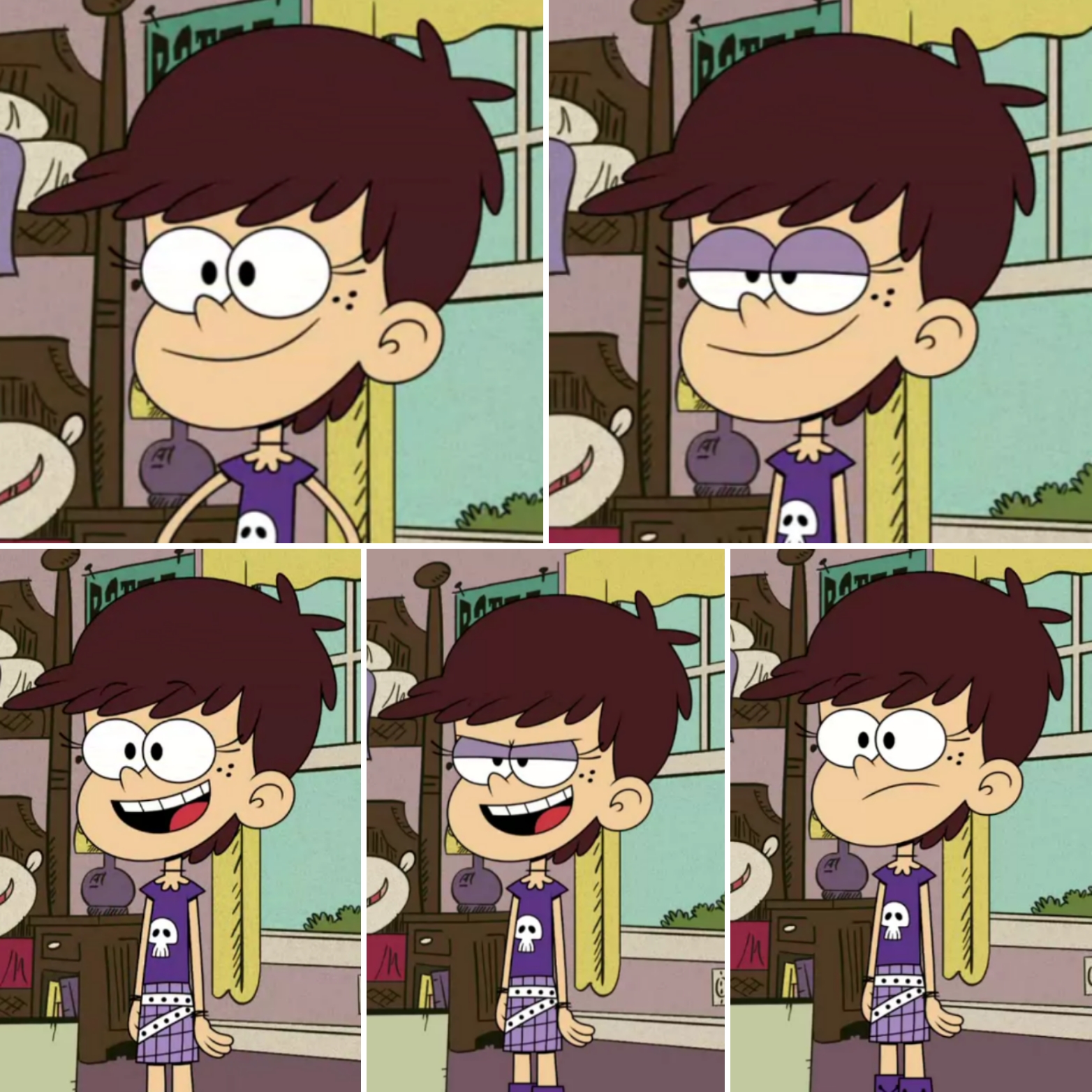 Luna loud pretty female rocker by Filip96 on DeviantArt