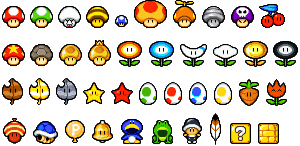 Items and Powerups