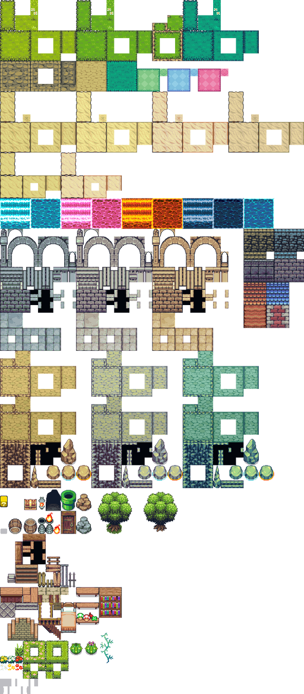 FREE 16x16 Tileset by NeoZ7