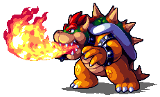 Bowser - Pixel Art