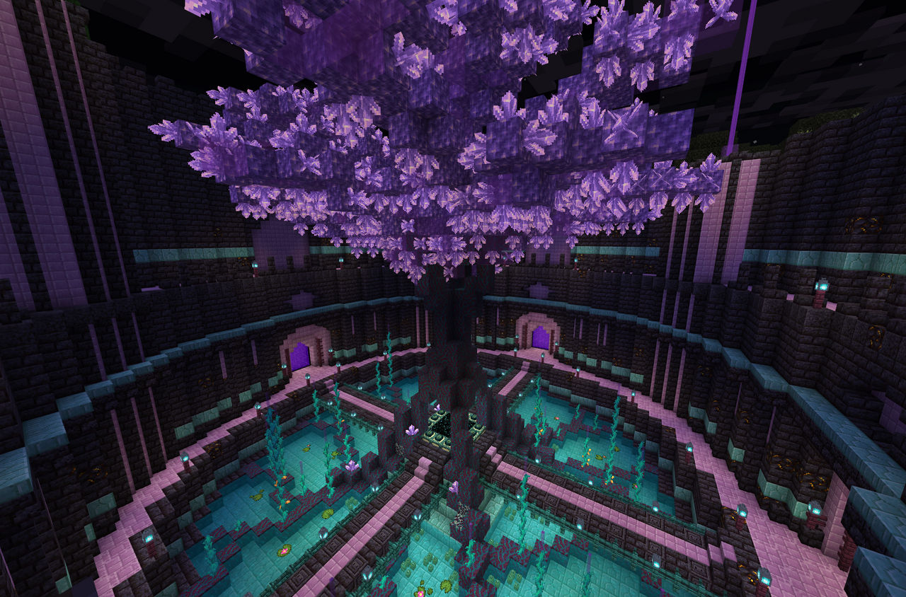 End Tree / Transformed End Portal by NeoCyania on DeviantArt