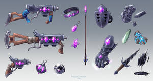 Artifacts, Weapons and Materials